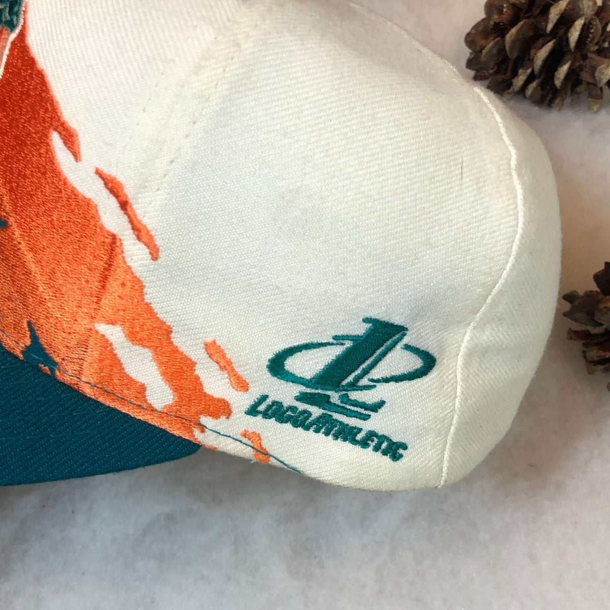 VINTAGE MIAMI DOLPHINS SPLASH LOGO ATHLETIC SNAPBACK - Primetime