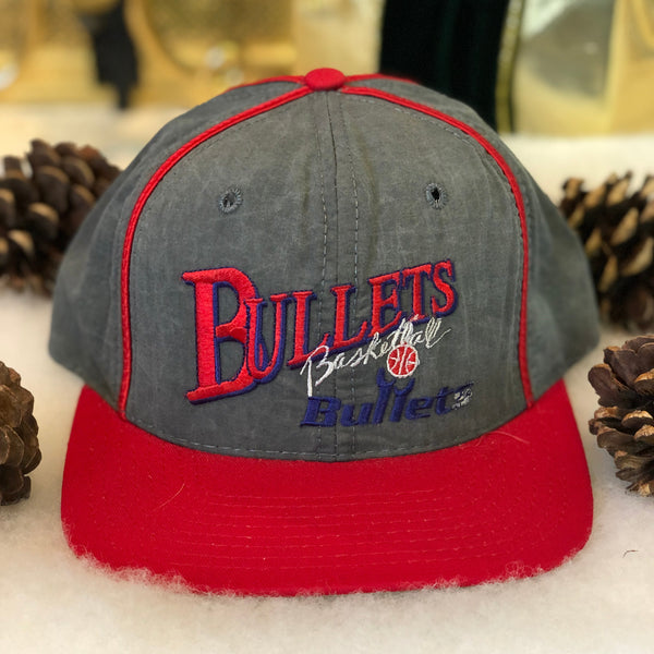 Vintage Deadstock NWOT The Game NBA Washington Bullets Limited Edition Snapback Hat
