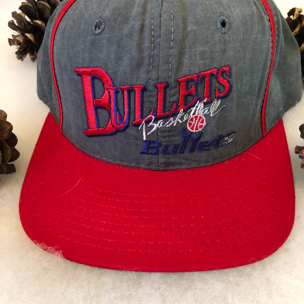 Vintage Deadstock NWOT The Game NBA Washington Bullets Limited Edition Snapback Hat