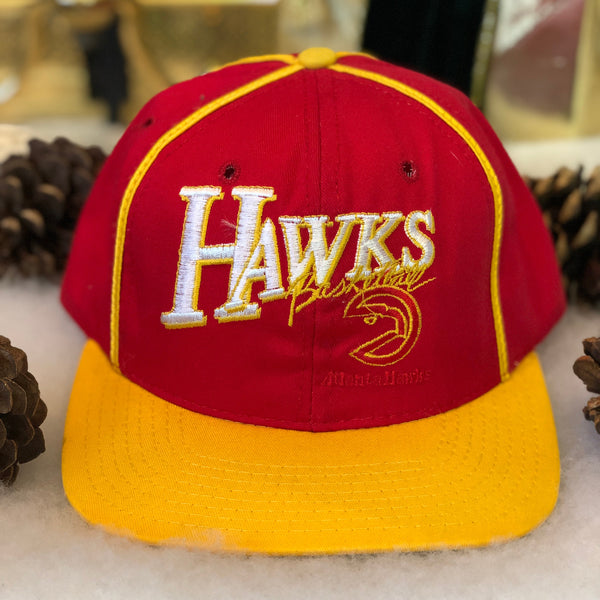 Vintage Deadstock NWOT The Game NBA Atlanta Hawks Snapback Hat