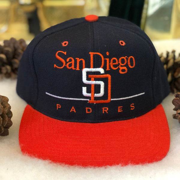 Vintage Deadstock NWOT Twins Enterprise MLB San Diego Padres Snapback Hat