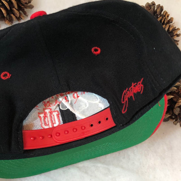 Vintage Deadstock NWT NCAA Indiana Hoosiers Signatures Wool Snapback Hat