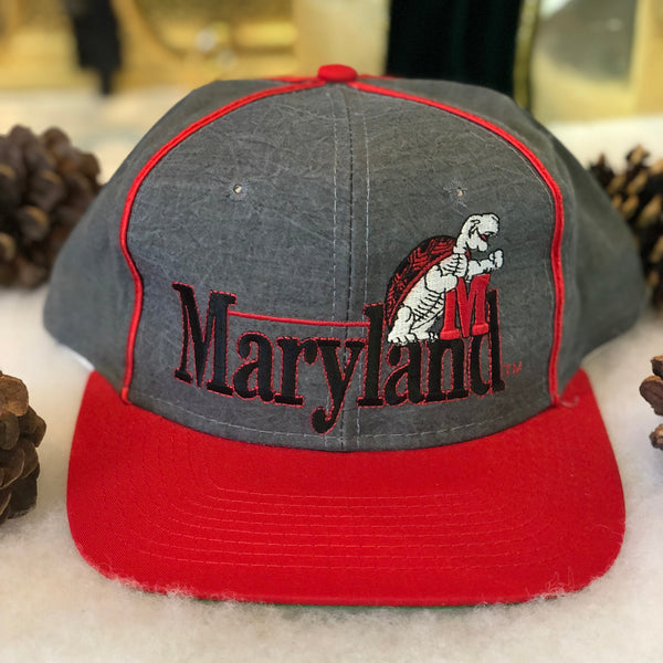 Vintage Deadstock NWOT The Game NCAA Maryland Terrapins Snapback Hat