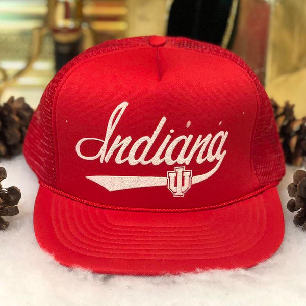 Vintage Deadstock NWOT NCAA Indiana Hoosiers Trucker Hat