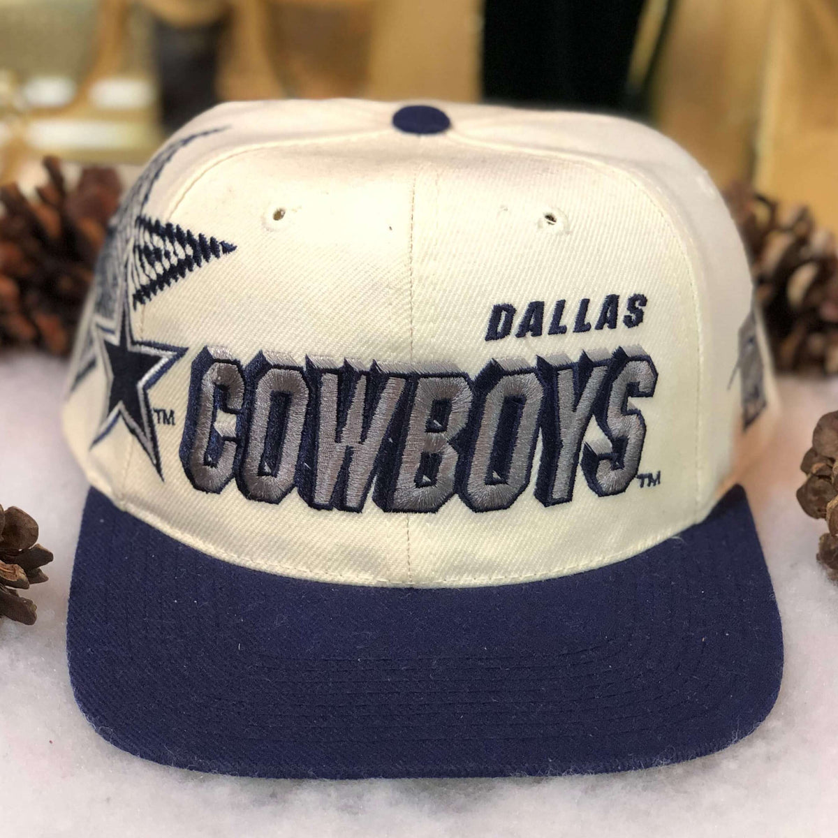 Vintage NFL Dallas Cowboys Sports Specialties Shadow Snapback Hat – 