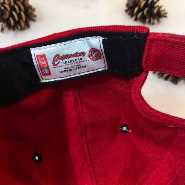 Vintage Deadstock NWT NCAA Miami RedHawks Strapback Hat