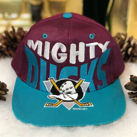Vintage NHL Mighty Ducks Logo 7 Snapback Hat