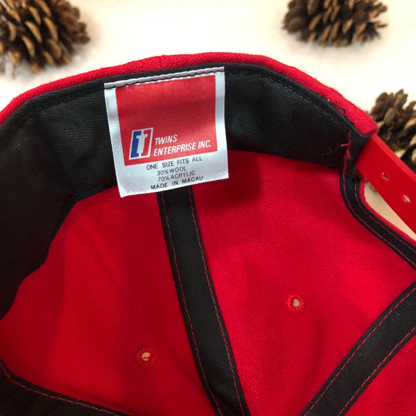 Vintage Deadstock NWT NCAA Louisville Cardinals Twins Enterprise Wool Snapback Hat