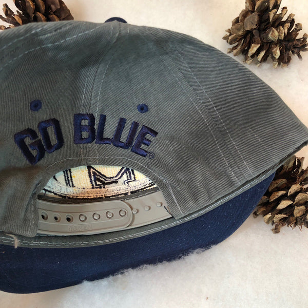 Vintage Deadstock NWT NCAA Michigan Wolverines Covee Snapback Hat