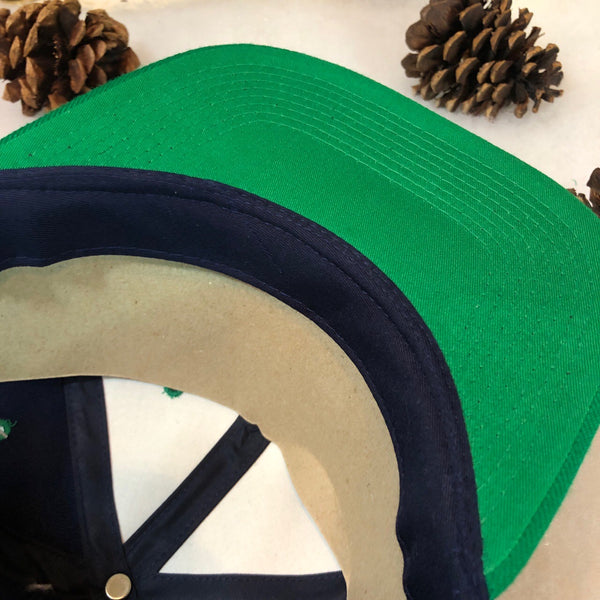 Vintage Deadstock NWT NCAA Notre Dame Fighting Irish The G Cap Wool Snapback Hat