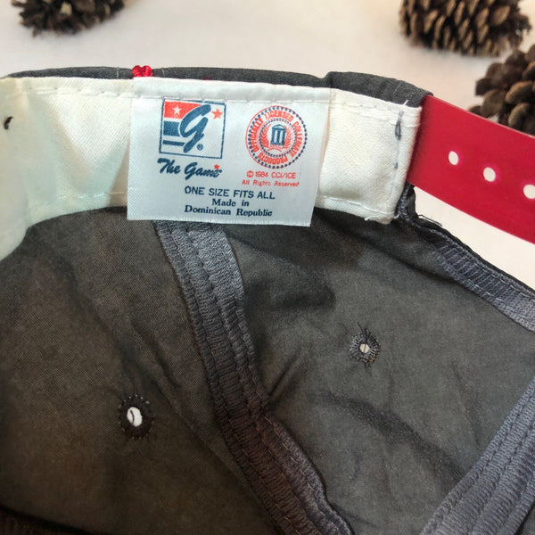 Vintage Deadstock NWT NCAA Maryland Terrapins The Game Nylon Snapback Hat