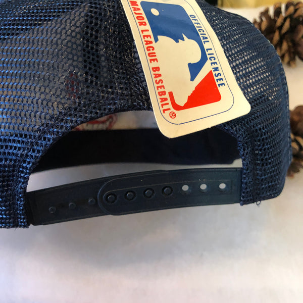Vintage Deadstock NWT MLB Cleveland Indians Trucker Hat Snapback