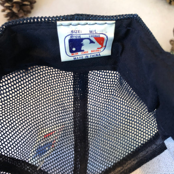 Vintage Deadstock NWT MLB Cleveland Indians Trucker Hat Snapback