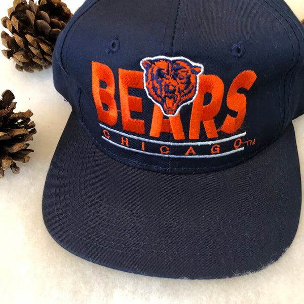 Vintage Deadstock NWOT YoungAn NFL Chicago Bears Snapback Hat