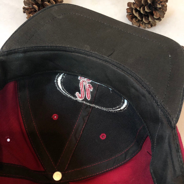 Vintage Deadstock NWOT NCAA UMass Massachusetts Minutemen Twins Enterprise Twill Snapback Hat
