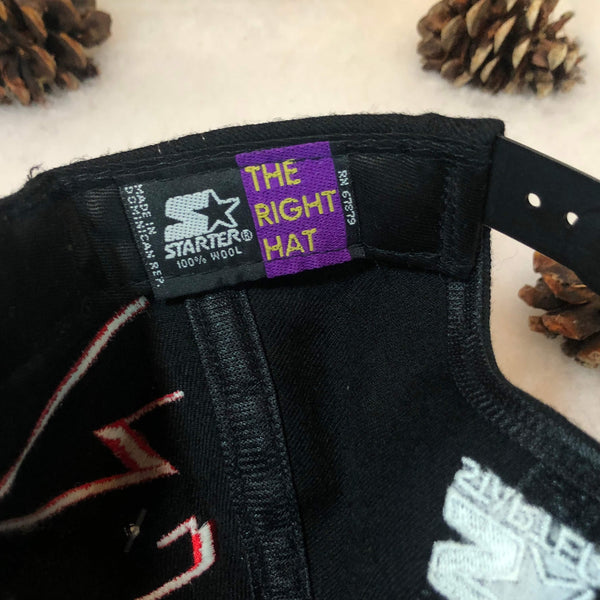 Vintage Deadstock NWT NCAA UNLV Runnin' Rebels Starter Collision Snapback Hat