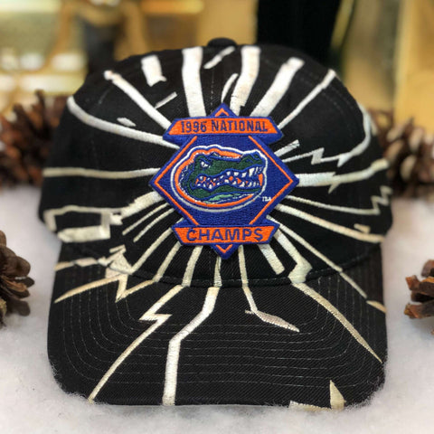 Vintage NCAA 1996 Champions Florida Gators Starter Collision Snapback Hat