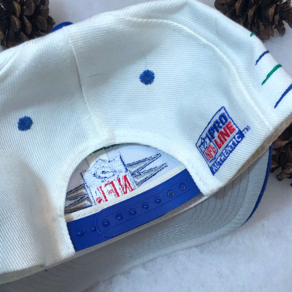 Vintage Deadstock NWOT NFL Seattle Seahawks Logo Athletic Diamond Snapback Hat