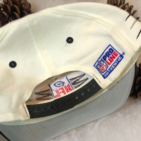 Vintage Deadstock NWOT NFL Los Angeles Raiders Logo Athletic Diamond Snapback Hat