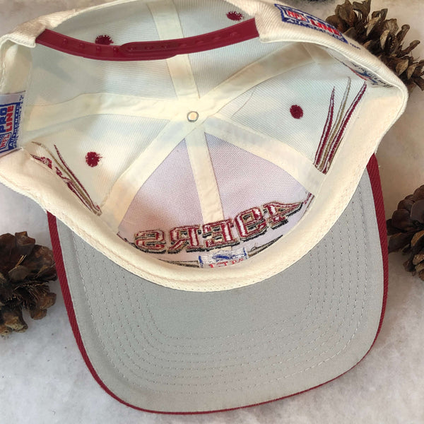 Vintage Deadstock NWOT NFL San Francisco 49ers Logo Athletic Diamond Snapback Hat