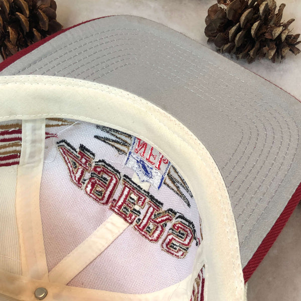 Vintage Deadstock NWOT NFL San Francisco 49ers Logo Athletic Diamond Snapback Hat