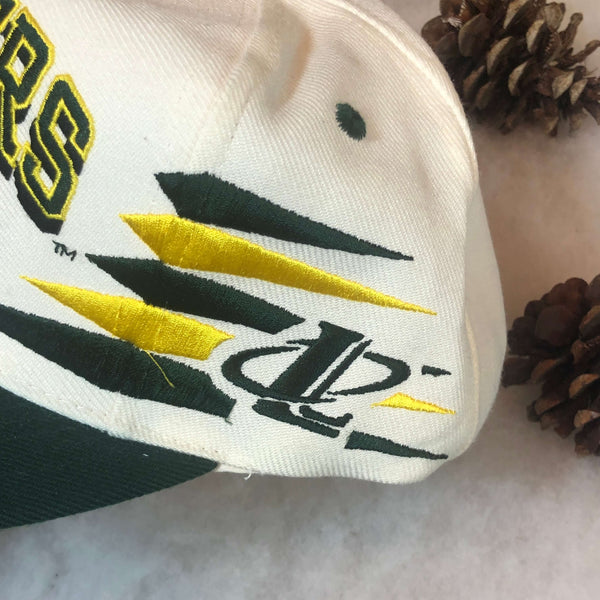 Vintage Deadstock NWT NFL Green Bay Packers Logo Athletic Diamond Snapback Hat