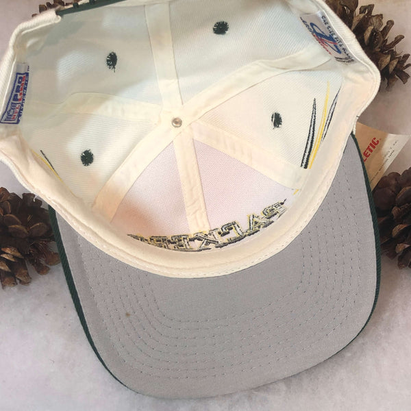 Vintage Deadstock NWT NFL Green Bay Packers Logo Athletic Diamond Snapback Hat