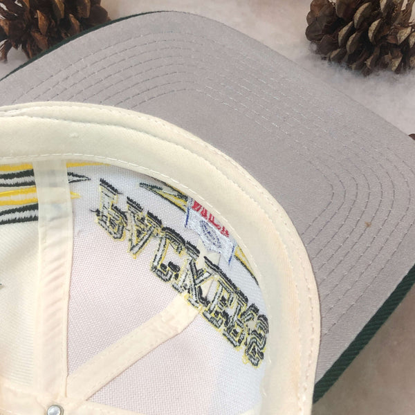 Vintage Deadstock NWT NFL Green Bay Packers Logo Athletic Diamond Snapback Hat