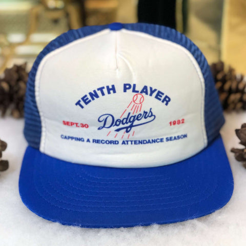 Vintage 1982 MLB Los Angeles Dodgers "Tenth Player" Trucker Hat
