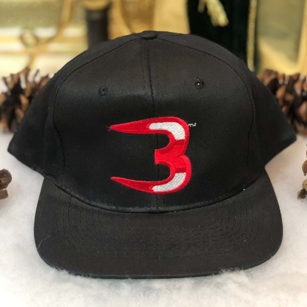 Vintage Deadstock NWOT NBA Chicago Bulls 3 Peat Twill Snapback Hat