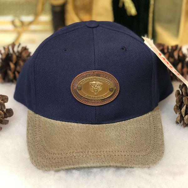 Vintage Deadstock NWT NFL Chicago Bears Annco Wool Strapback Hat