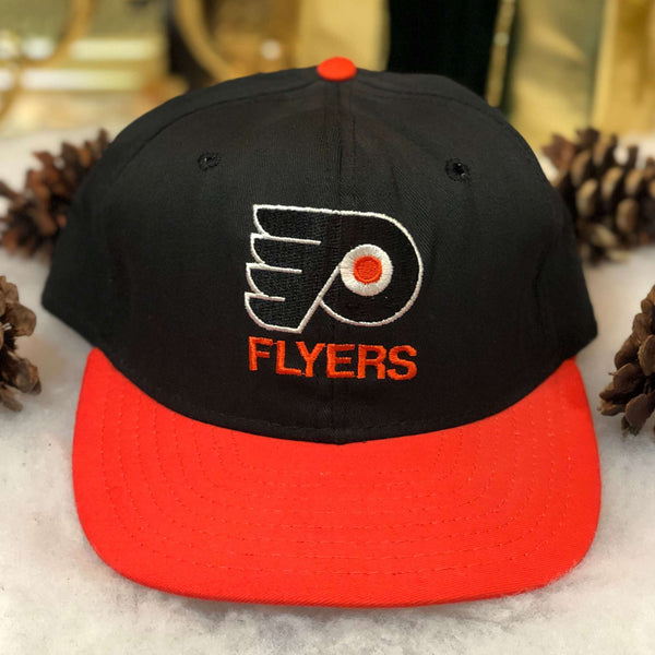 Vintage Deadstock NWOT NHL Philadelphia Flyers AJD Twill Snapback Hat