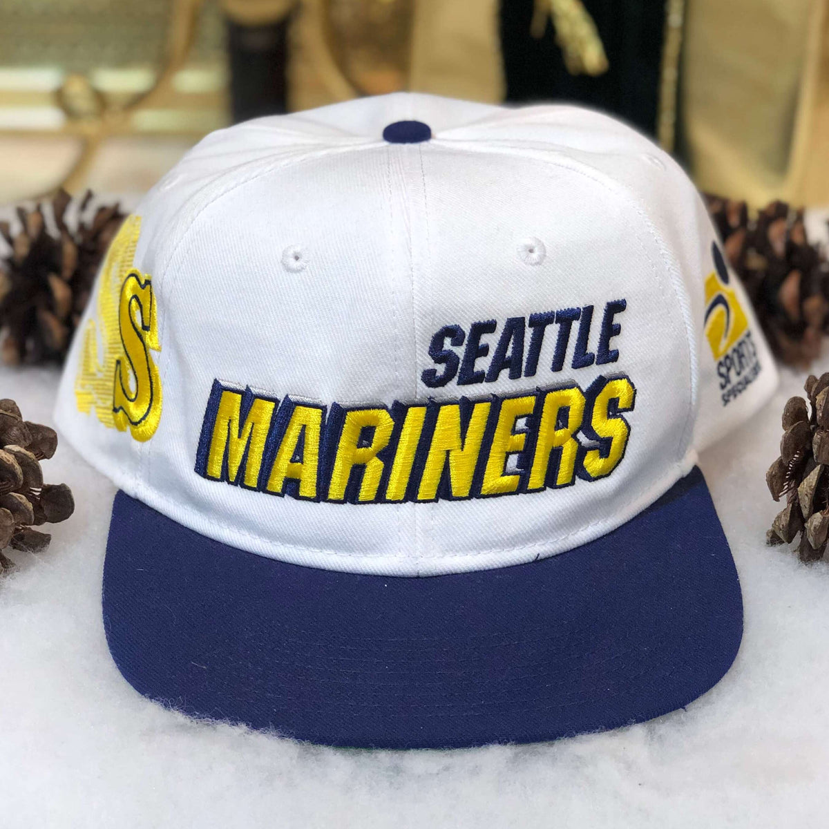 Vtg NWT MLB Seattle Mariners Sports Specialties Shadow Snapback Hat – 🎅  Bad Santa