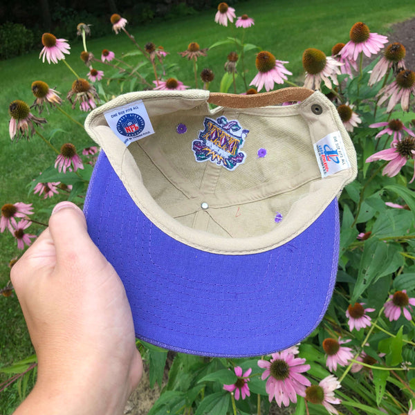 Vintage Deadstock NWT Logo Athletic Super Bowl XXXI Strapback Hat