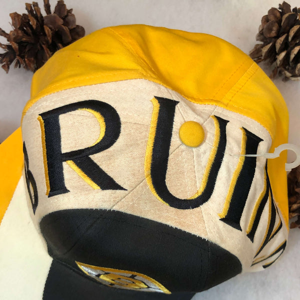 Vintage Deadstock NWOT NHL Boston Bruins Twins Enterprise Highway Twill Snapback Hat