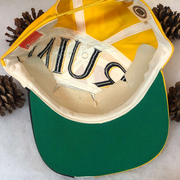 Vintage Deadstock NWOT NHL Boston Bruins Twins Enterprise Highway Twill Snapback Hat