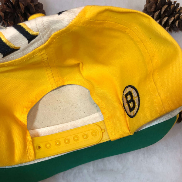 Vintage Deadstock NWOT NHL Boston Bruins Twins Enterprise Highway Twill Snapback Hat