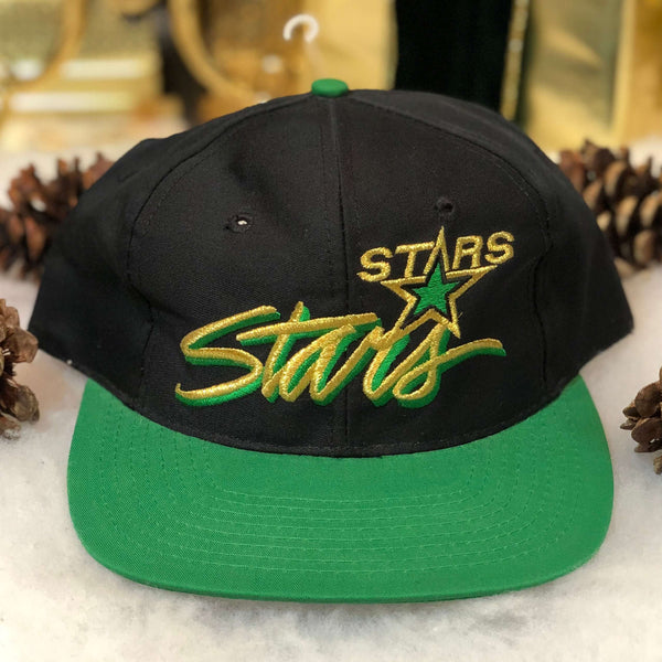 Vintage Deadstock NWOT NHL Dallas Stars The Game 75th Anniversary Twill Snapback Hat