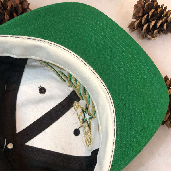 Vintage Deadstock NWOT NHL Dallas Stars The Game 75th Anniversary Twill Snapback Hat