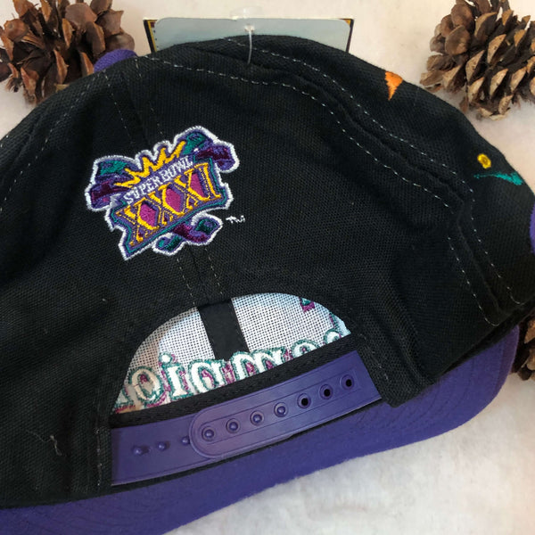 Vintage Deadstock NWT NFL Green Bay Packers Super Bowl XXXI Champions Logo Athletic Snapback Hat