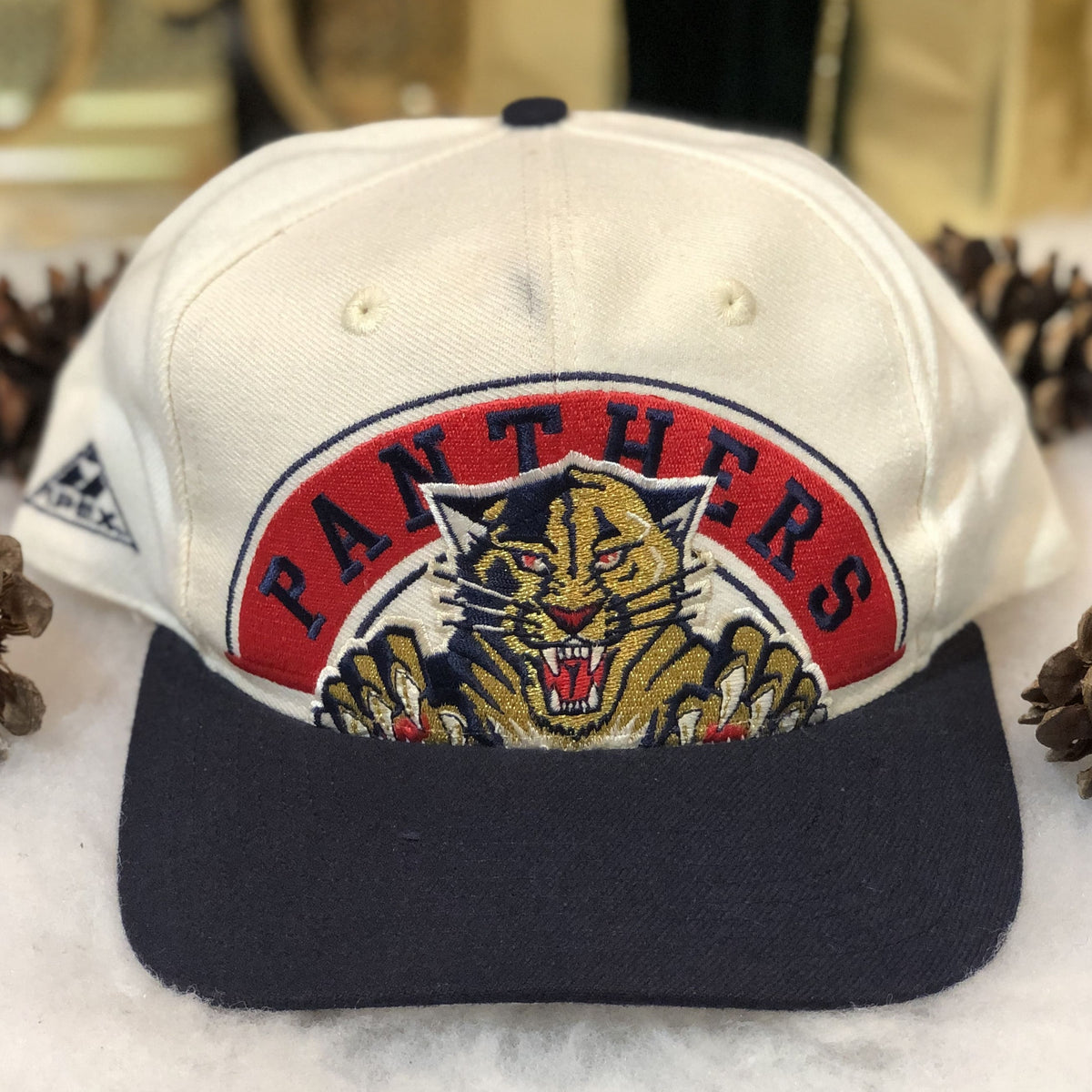 Vintage NHL Florida Panthers Apex One Wool Snapback Hat – 🎅 Bad Santa