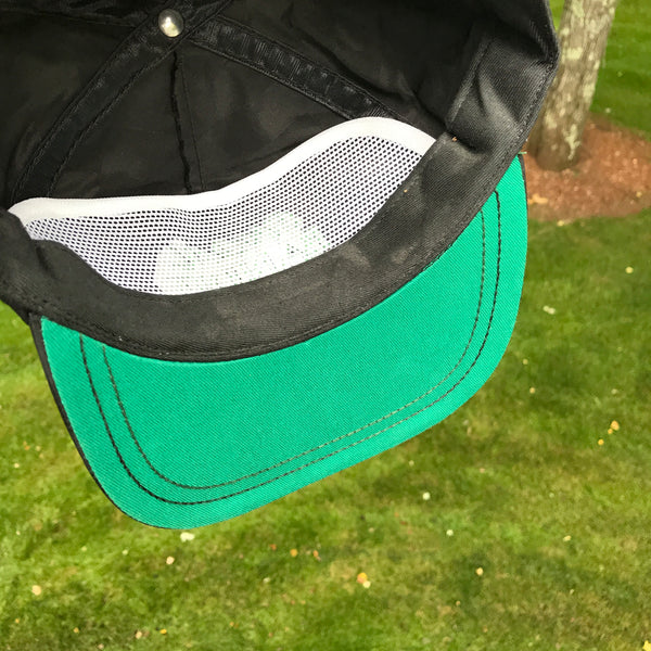 Vintage NASCAR Skoal Bandit Racing Nylon Checkered Snapback Hat