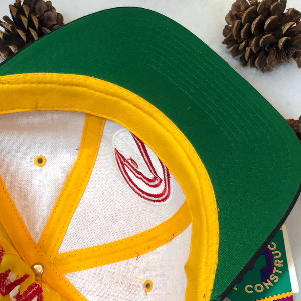 Vintage Deadstock NWT NBA Atlanta Hawks Starter Twill Snapback Hat