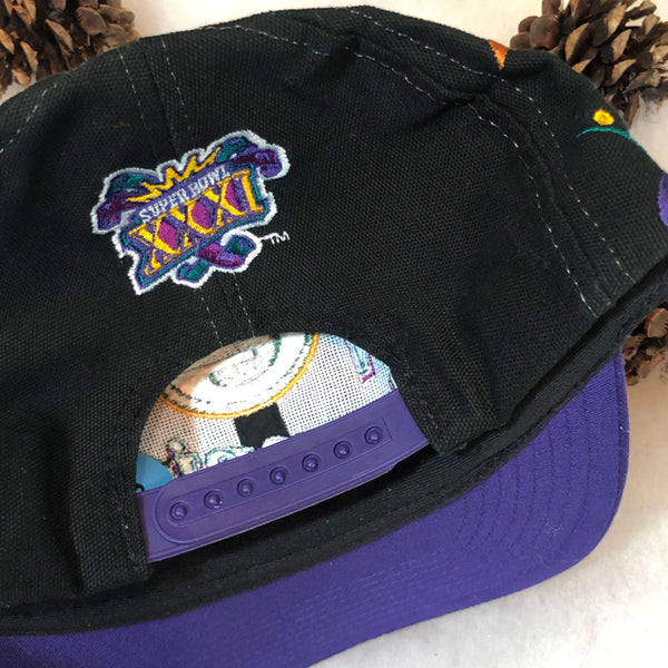 Vintage Deadstock NWOT NFL Green Bay Packers Super Bowl Champions XXXI Logo Athletic Snapback Hat