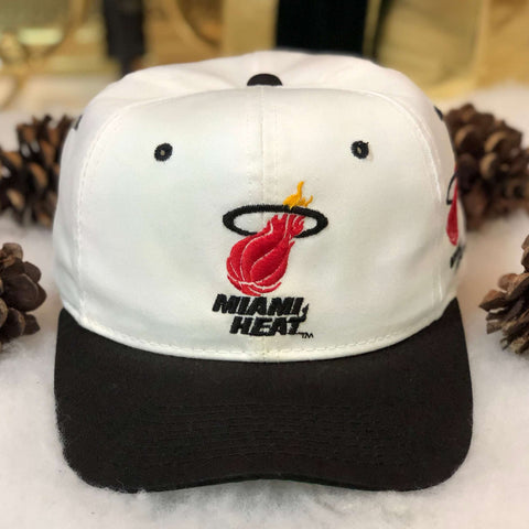 Vintage NBA Miami Heat The G Cap Twill Snapback Hat