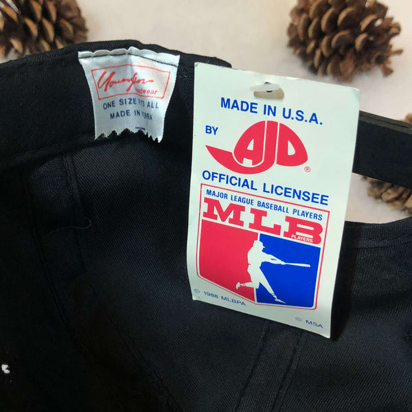 Vintage Deadstock NWT MLB San Francisco Giants Will Clark AJD YoungAn Twill Snapback Hat