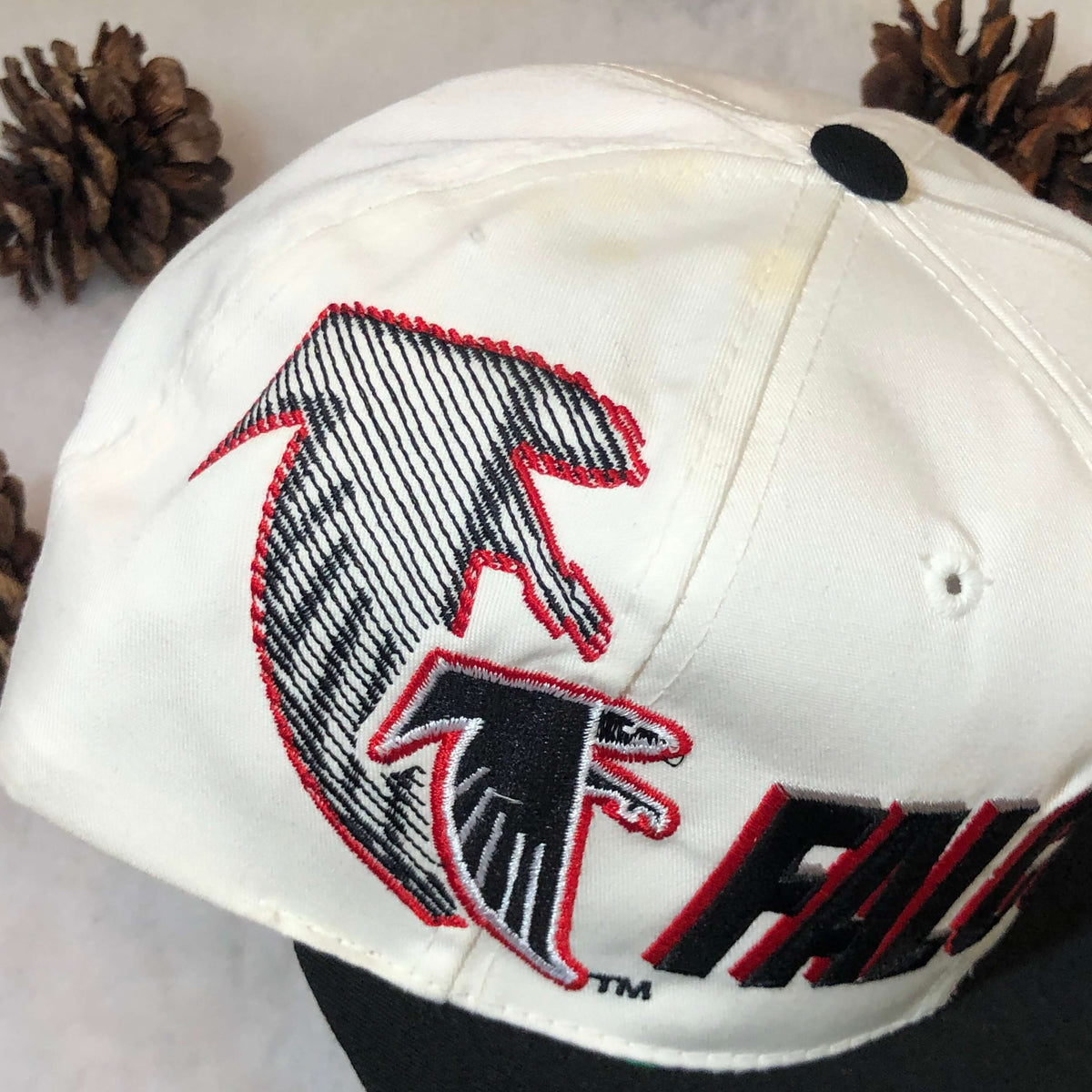 Vintage Atlanta Falcons NFL Trucker Hat – Black Shag Vintage