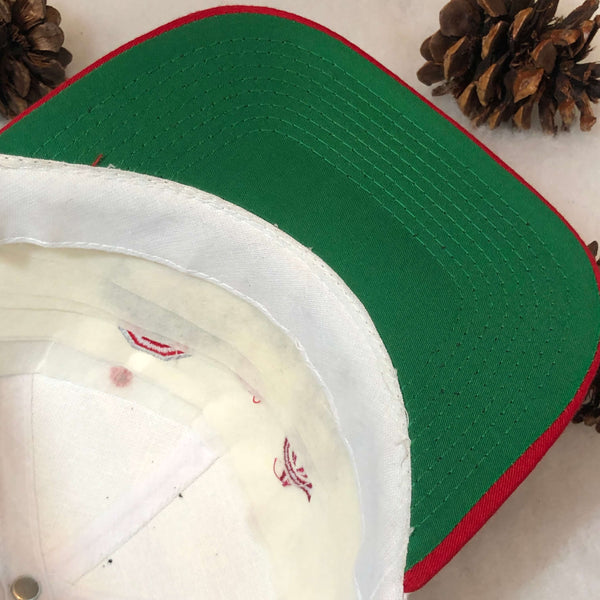 Vintage Deadstock NWT 1997 NCAA Rose Bowl Ohio State Buckeyes Arizona State Sun Devils Twill Snapback Hat