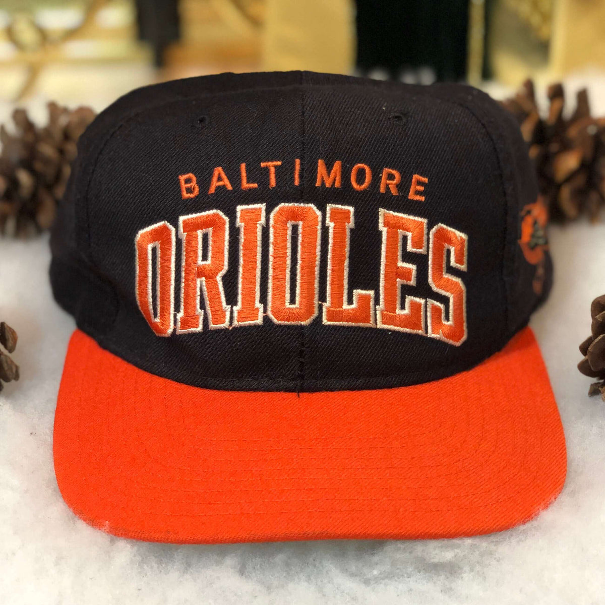 Baltimore Orioles Retro Classic Primary Logo Wool Snapback Hat