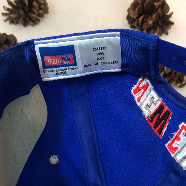 Vintage Deadstock NWOT NFL New England Patriots The G Cap Wool Snapback Hat
